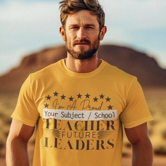 未来のリーダーの先生 小学校の先生 Tシャツ