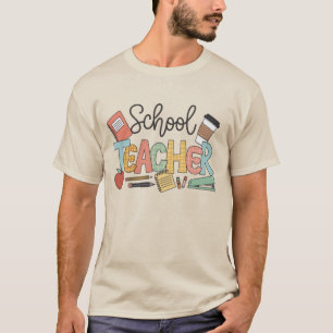 未来のリーダーを育てる先生へのギフト Tシャツ