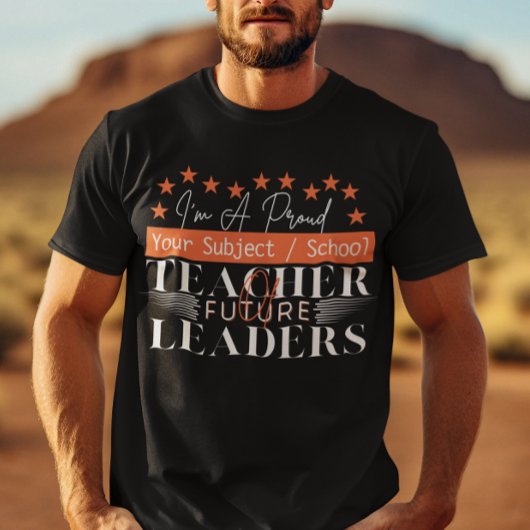 未来のリーダーを育てる先生 - 小学校2年生の先生 Tシャツ