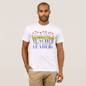未来のリーダーを育てる先生 - 小学校4年生 Tシャツ (正面フル)