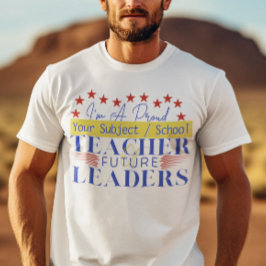 未来のリーダーを育てる先生 - 小学校4年生 Tシャツ