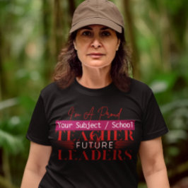 未来のリーダーを育てる先生 : 特別支援教育 Tシャツ