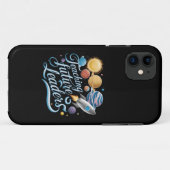未来のリーダーを育てる宇宙惑星の先生 Case-Mate iPhoneケース (裏面(横))