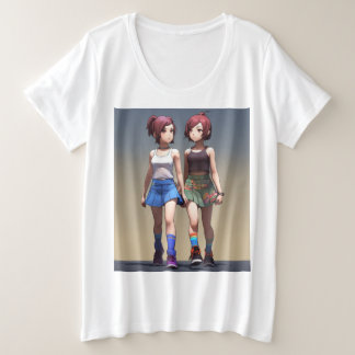 未来のリーダー」「夢の大きな輝き」「強い、 プラスサイズTシャツ