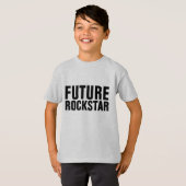 未来のロックスターキッズTシャツ Tシャツ (正面フル)