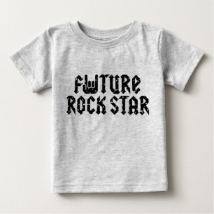 未来のロックスター ベビーTシャツ