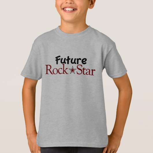 未来のロックスター Tシャツ (正面)