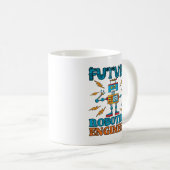 未来のロボットエンジニア コーヒーマグカップ (正面右)