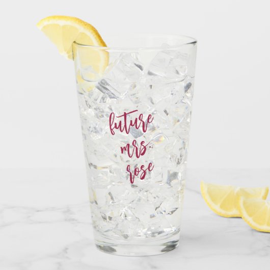 未来のローズ夫人 タンブラーグラス (アイス正面)