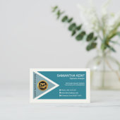 未来の三角形ポリゴンシスタイリッシュアンシステム 名刺 (スタンド正面)