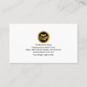 未来の三角形ポリゴンシスタイリッシュアンシステム 名刺 (裏面)