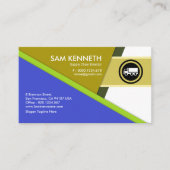 未来の三角形経路サプライチェーン 名刺 (正面)