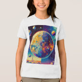 未来の世界Tシャツ トライブレンドＴシャツ (正面)