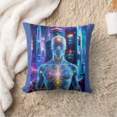 未来の人 クッション (ブランケット)