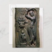 未来の仏陀を出産するマヤ王妃 ポストカード (正面/裏面)