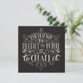 未来の作成 – 招待状 (スタンド正面)