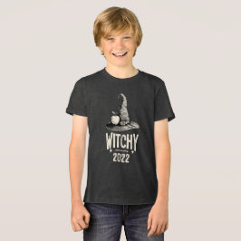 未来の先生の魔法使い2026 キッズハロウィンTシャツ, トライブレンドTシャツ