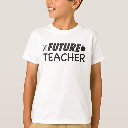 未来の先生はTシャツをからかいます Tシャツ (正面)