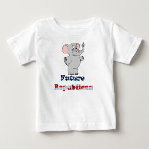 未来の共和党員はTシャツをからかいます ベビーTシャツ