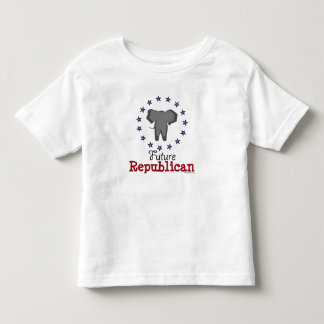 未来の共和党象の幼児のTシャツ トドラーTシャツ