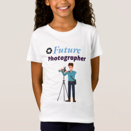 未来の写真家 Tシャツ