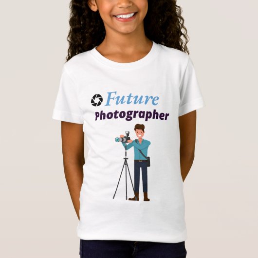 未来の写真家 Tシャツ (正面)