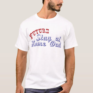 未来の出無精のパパ Tシャツ