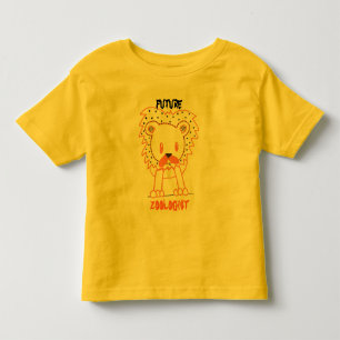 未来の動物学者はTシャツをからかいます トドラーTシャツ