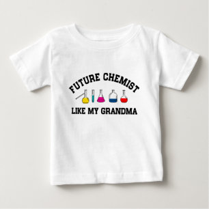 未来の化学者は私の祖母を好みます ベビーTシャツ