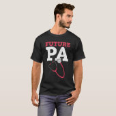 未来の医師助手贈り物 – 男性の女性 – Pa Sc Tシャツ (正面フル)
