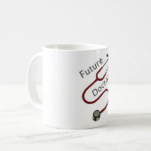 未来の医者先生 コーヒーマグカップ (正面左)
