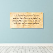 未来の医者 キャンバスプリント (インサイチュ (ウッドフロア))