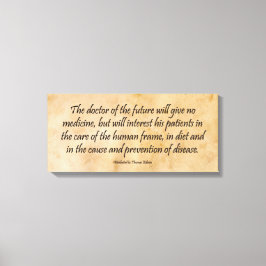 未来の医者 キャンバスプリント