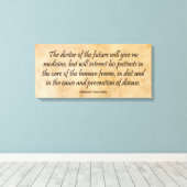 未来の医者 キャンバスプリント (インサイチュ (ウッドフロア))