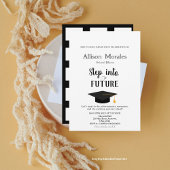 未来の卒業シンプルにクラシック踏み込む 招待状