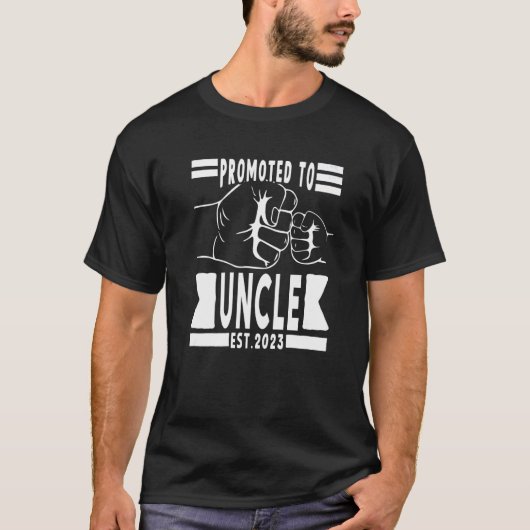 未来の叔父は叔父に昇進2023甥クール国連 Tシャツ (正面)