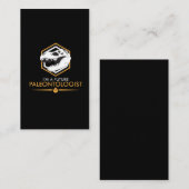 未来の古生物学者-恐竜のスカルのディーノのギフト 名刺 (正面/裏面)