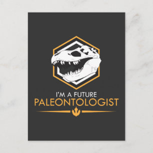 未来の古生物学者 – 恐竜スカルDinoギフト ポストカード