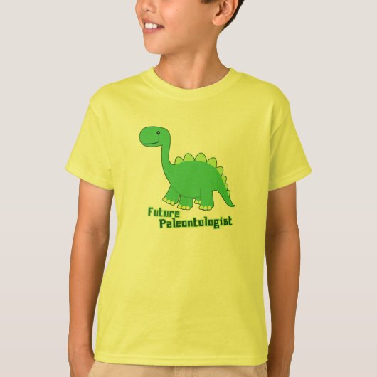 未来の古生物学者 Tシャツ (正面)