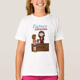未来の司書 Tシャツ