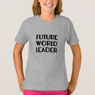 未来の各国指導者のティー Tシャツ