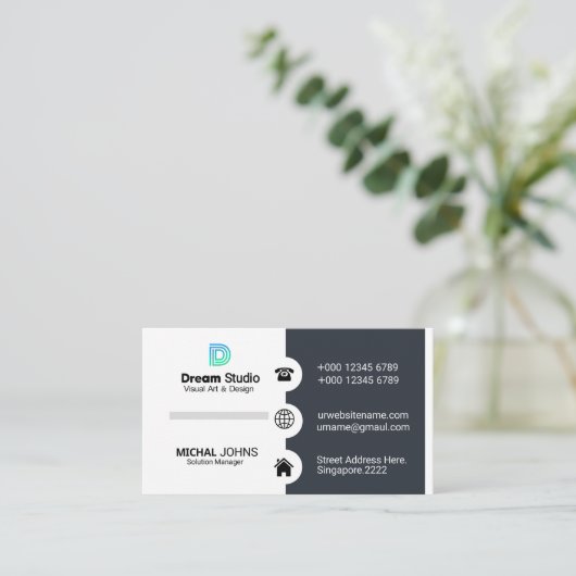 未来の名刺 名刺 (スタンド正面)