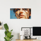 未来の垣間見絵画る ポスター (ホームオフィス)