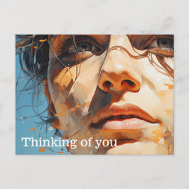 未来の垣間見絵画る ポストカード