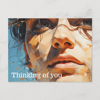 未来の垣間見絵画る ポストカード