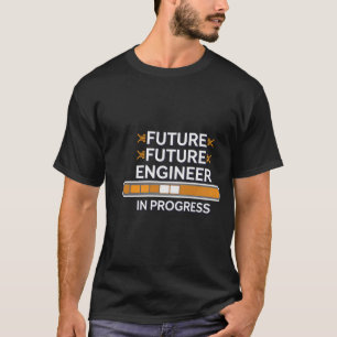 「未来の夢が進行中 – あなたの野心を衣服!」 Tシャツ