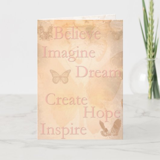 未来の夢 カード (正面)