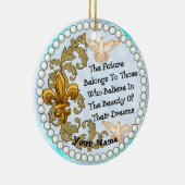 未来の夢 セラミックオーナメント (右)