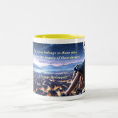 未来の夢 ツートーンマグカップ (中央)