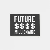 未来の大富豪 ポストイット (正面)